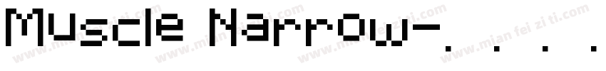 Muscle Narrow字体转换
